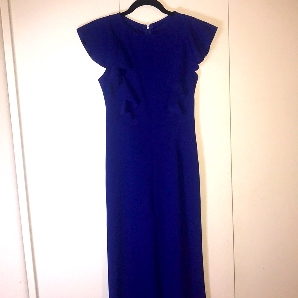 Royal Blue Flare jumpsuit